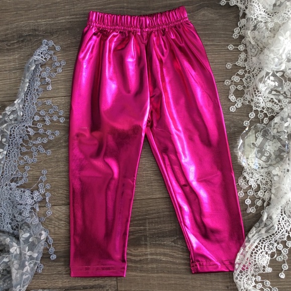 Shiny pink pants Clearance